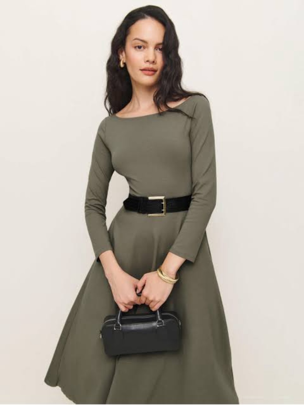Reformation Wiley knit midi dress NWT